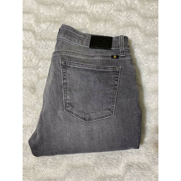 Women's Lucky Brand Gray Jeans Lolita Skinny, Size 4 / 27 (28x28 msrd) - Picture 2 of 12